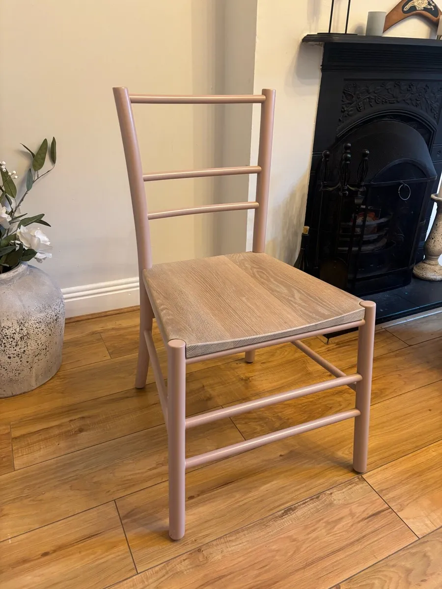 Neptune Kenilworth Chairs x 2 (Old Rose) - Image 4