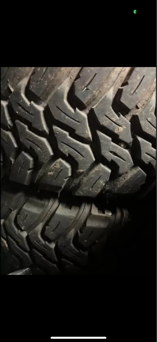 4 nearly new mud terrains - Image 1
