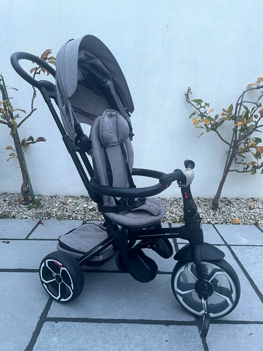 QPlay Prime 6-in-1 Trike Grey - Image 4