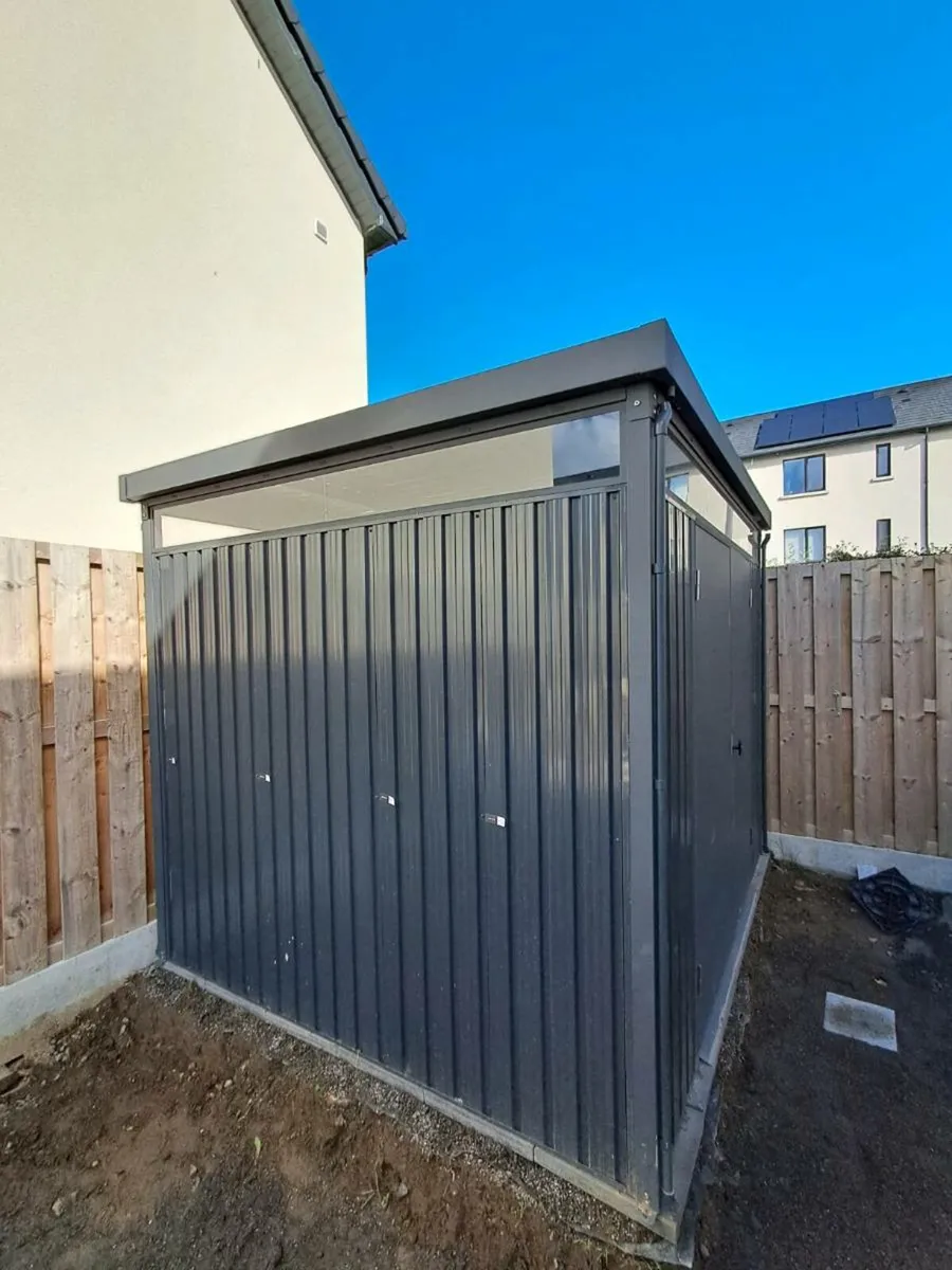 Premium panoramic steel shed 9.5x8 - Image 2