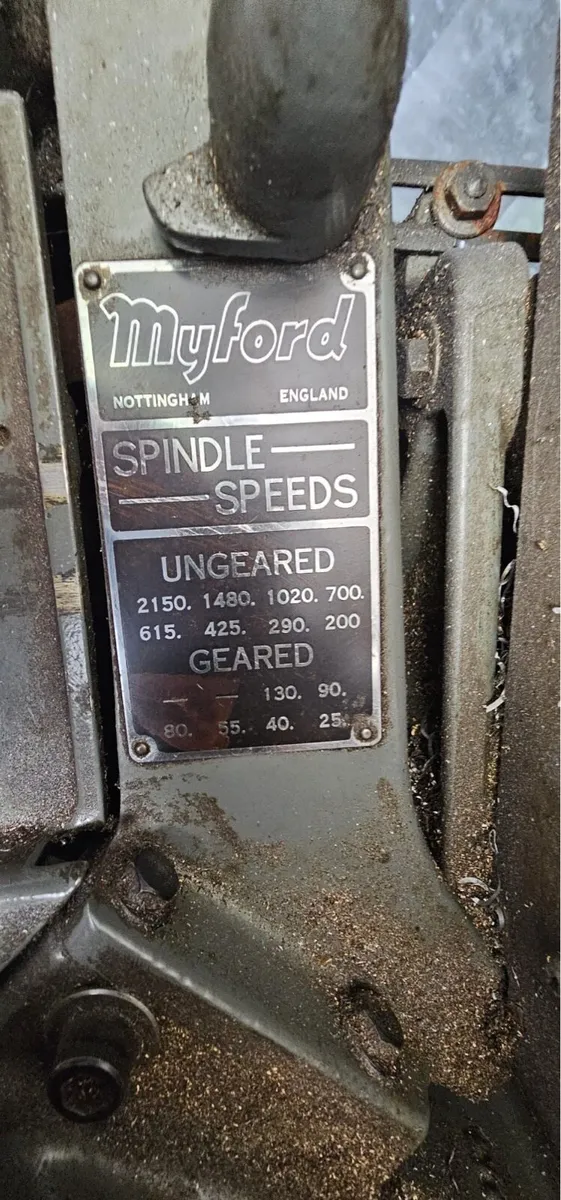 Myford super 7. Single phase. Tooling - Image 3