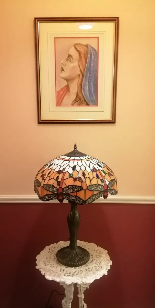 Tiffany Dragon Fly Table Lamp New + Free Delivery - Image 2