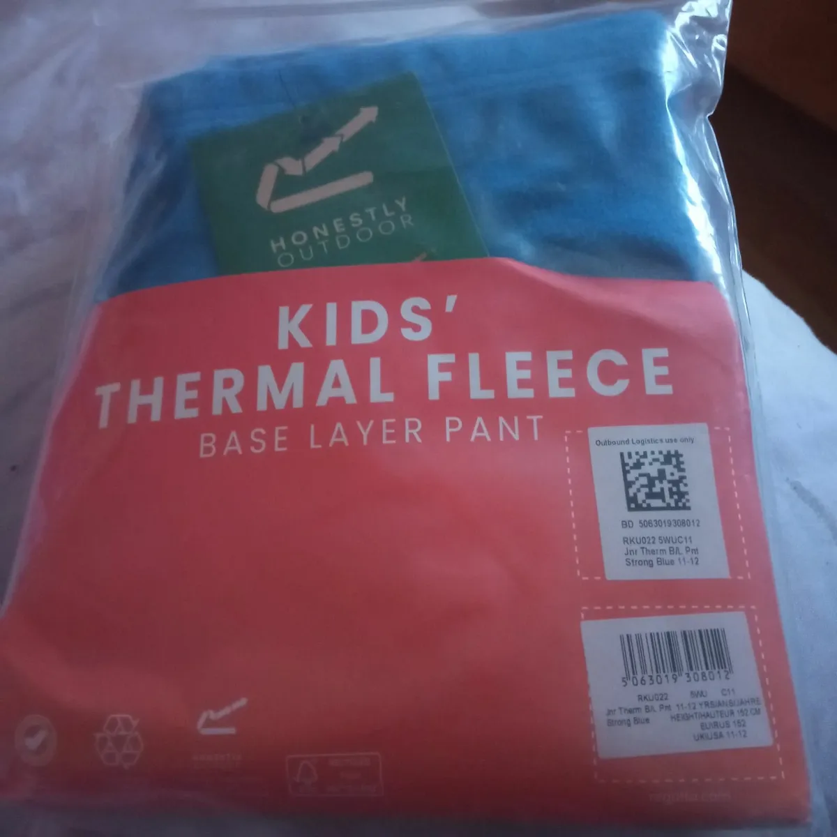 Kids Thermal Fleece Pance - Image 1