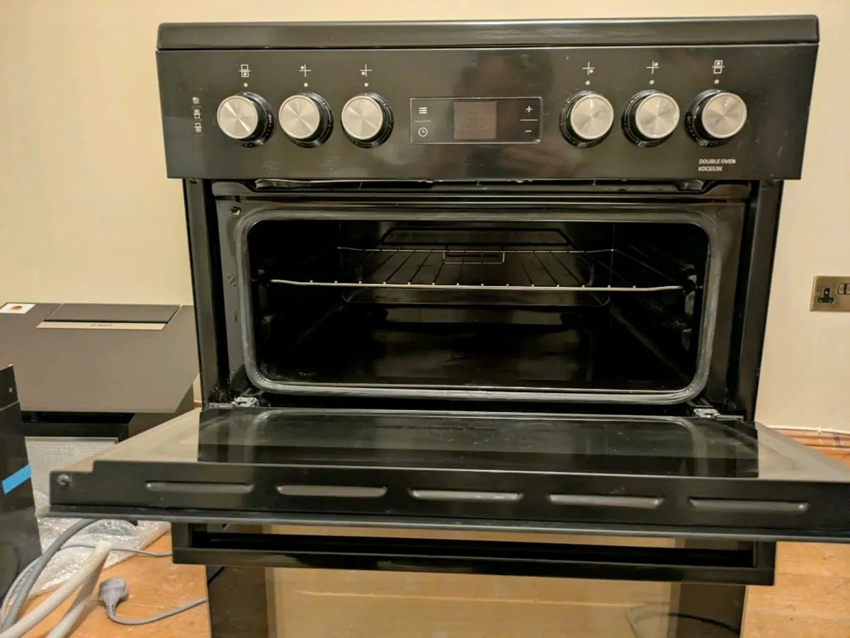 Freestanding BEKO Double Oven with Hob - Image 3