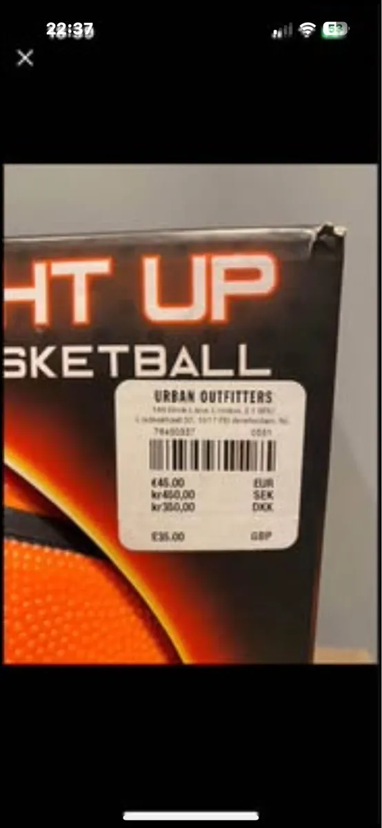 Cipton glow in the dark basketball - Image 3