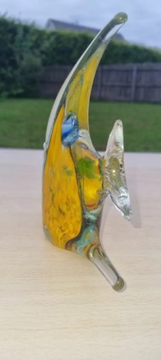 Large colorful Murano fish - Image 2