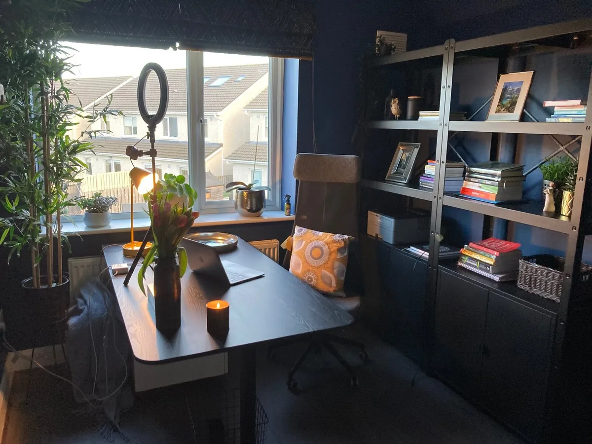 🖤 IKEA BEKANT Large Black Desk (180 × 80 cm) - Image 1