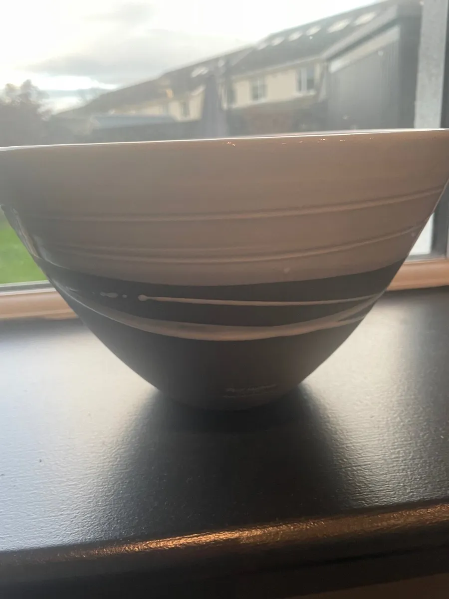 Handmade Paul Maloney Pottery - Large Serving Bowl - Image 1