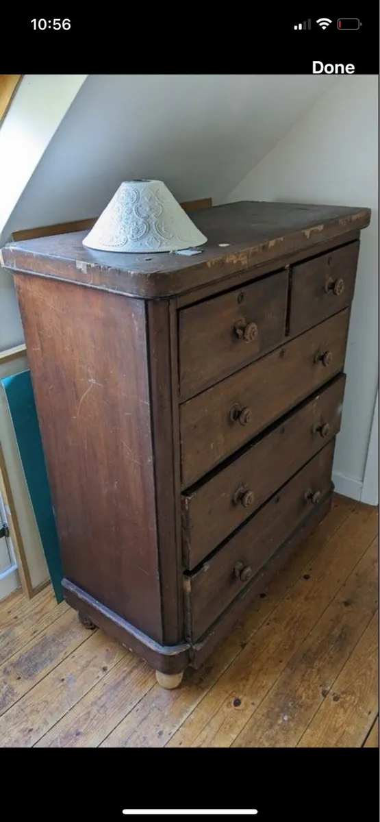 Antique chest of drawers - Image 1