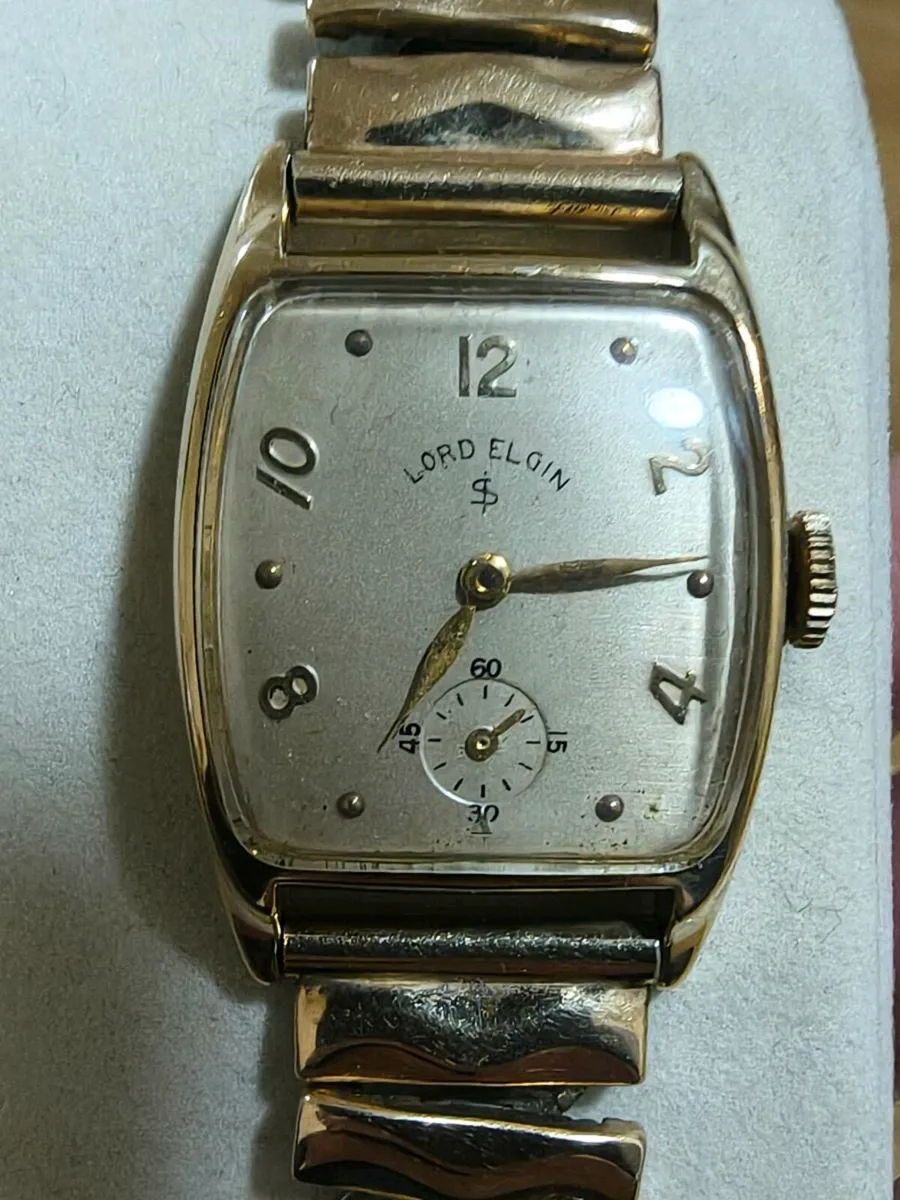 Lotd Elgin 14 k solid gold case - Image 1