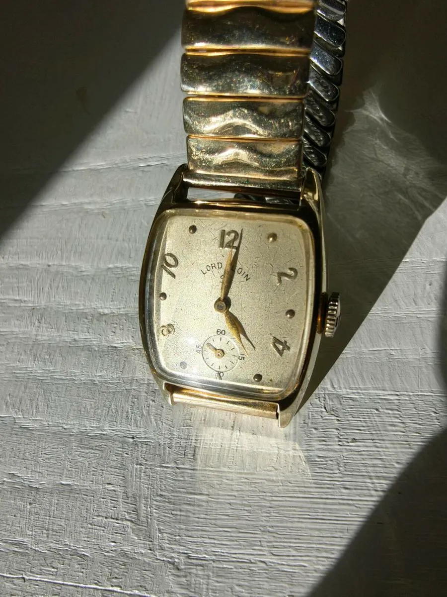 Lotd Elgin 14 k solid gold case - Image 2