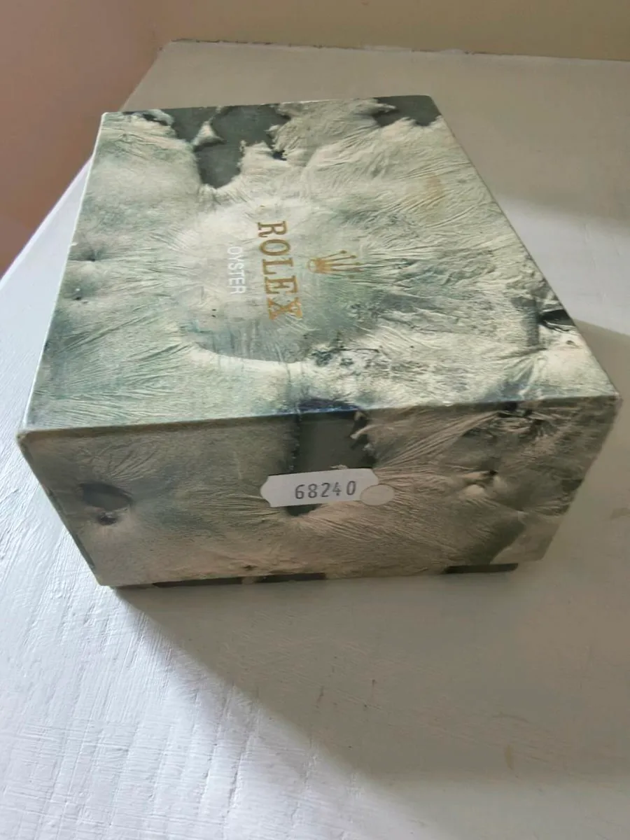 Rolex watch box with 5x links and certificates - Image 4