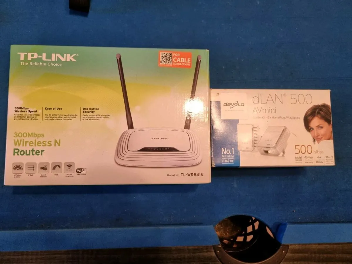 Router and Lan Plugs
