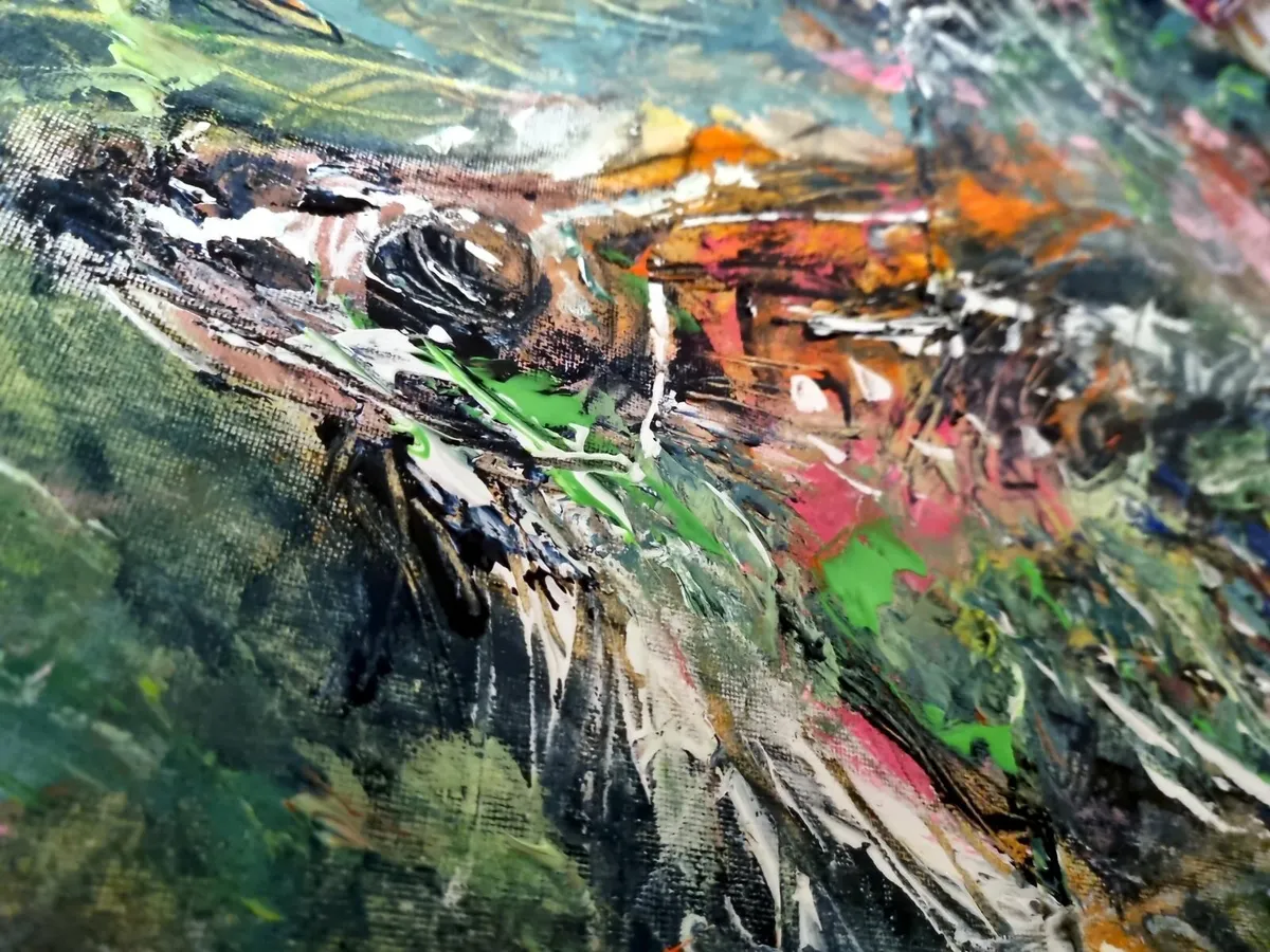 ArtH2O 2025 Breaking the Current Diptych Abstract - Image 4