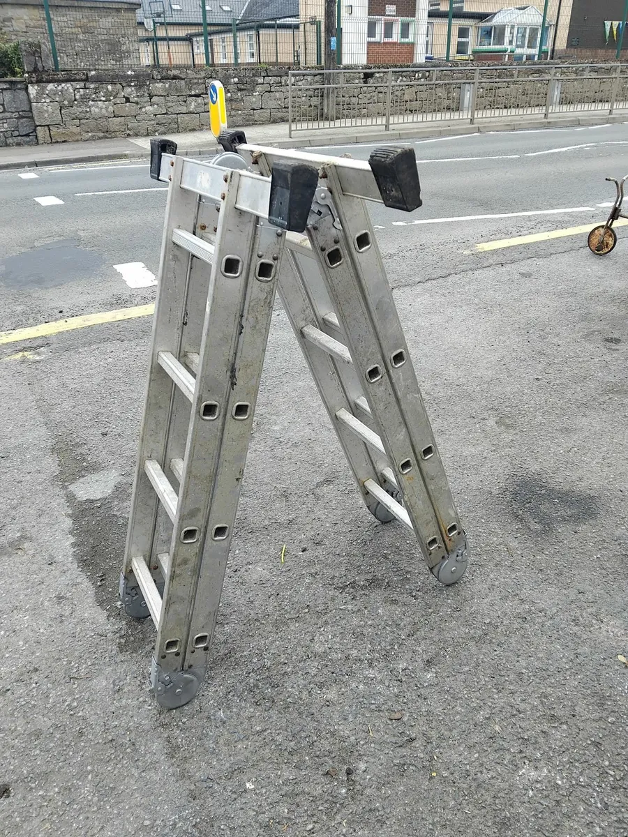 Extended ladder working perfectly priced - Image 1