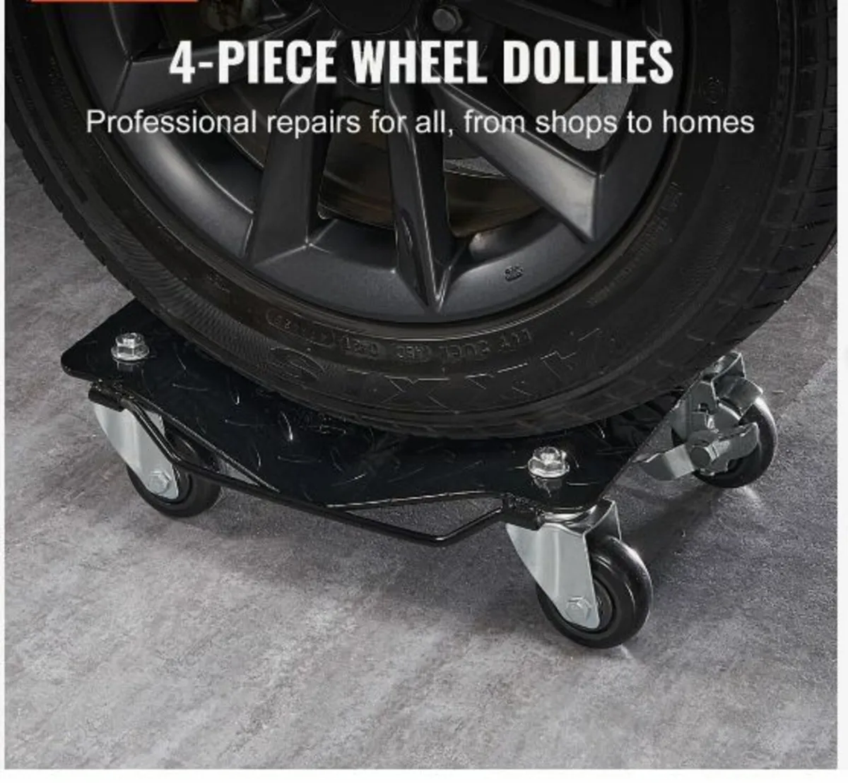 Car Dolly Wheel Tire Dolly 4 PCS Heavy - Image 2