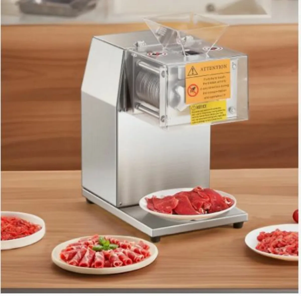 Meat Cutter Machine, 850W Meat Slicer - Image 4