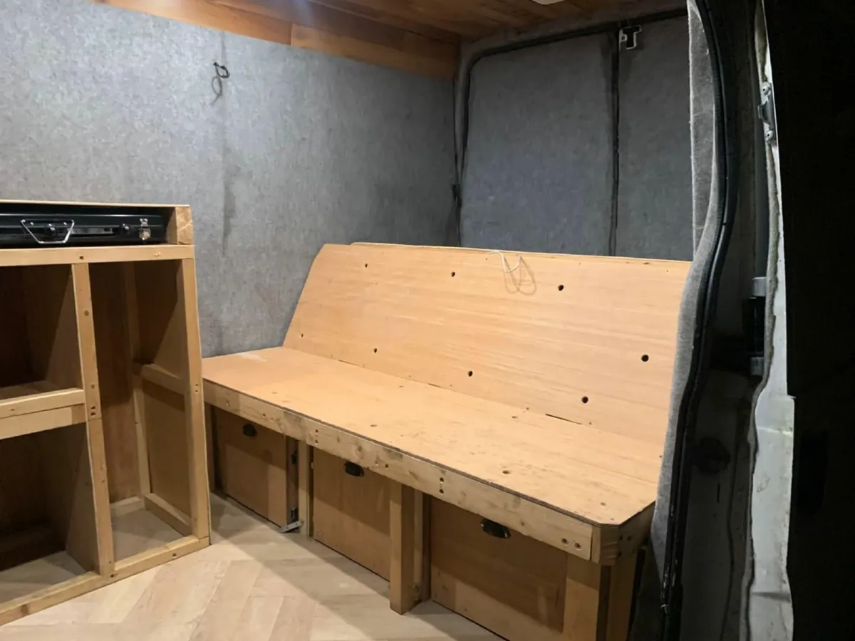 Ford Transit Stealth Camper with Swivel Chairs - Image 3