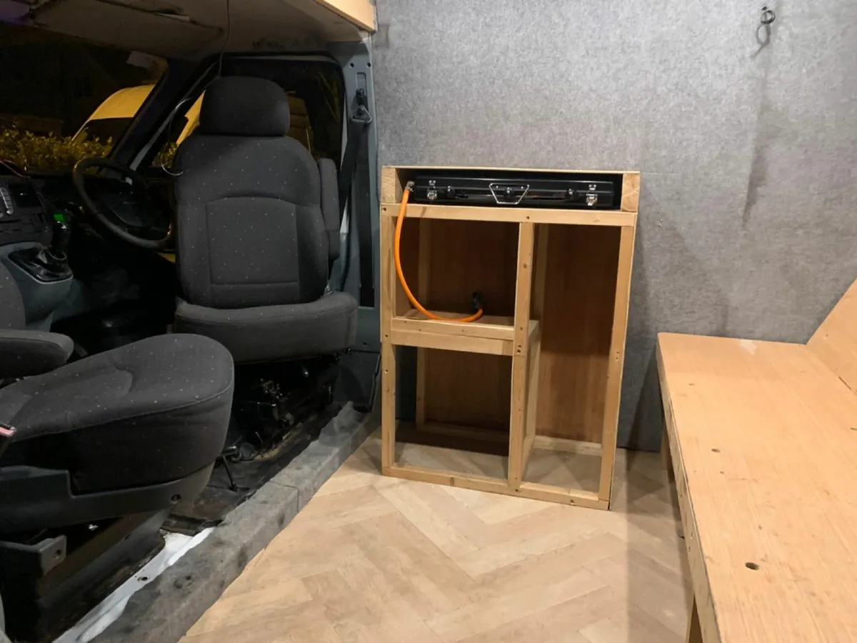 Ford Transit Stealth Camper with Swivel Chairs - Image 4
