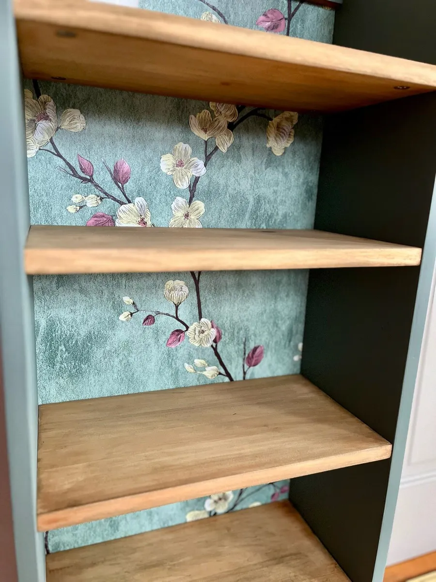 2 Upcycled Mexican pine bookshelves. - Image 3