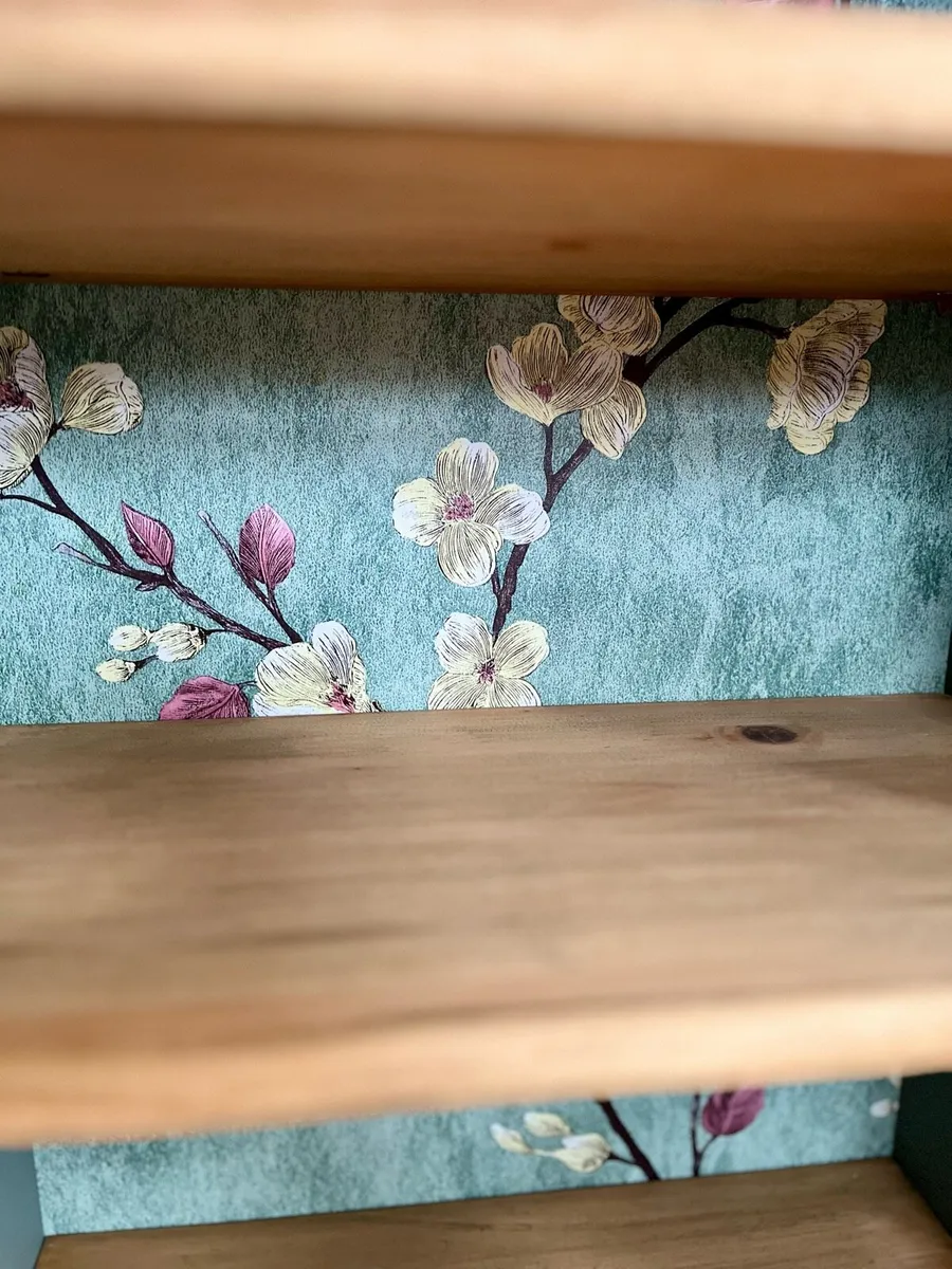 2 Upcycled Mexican pine bookshelves. - Image 4