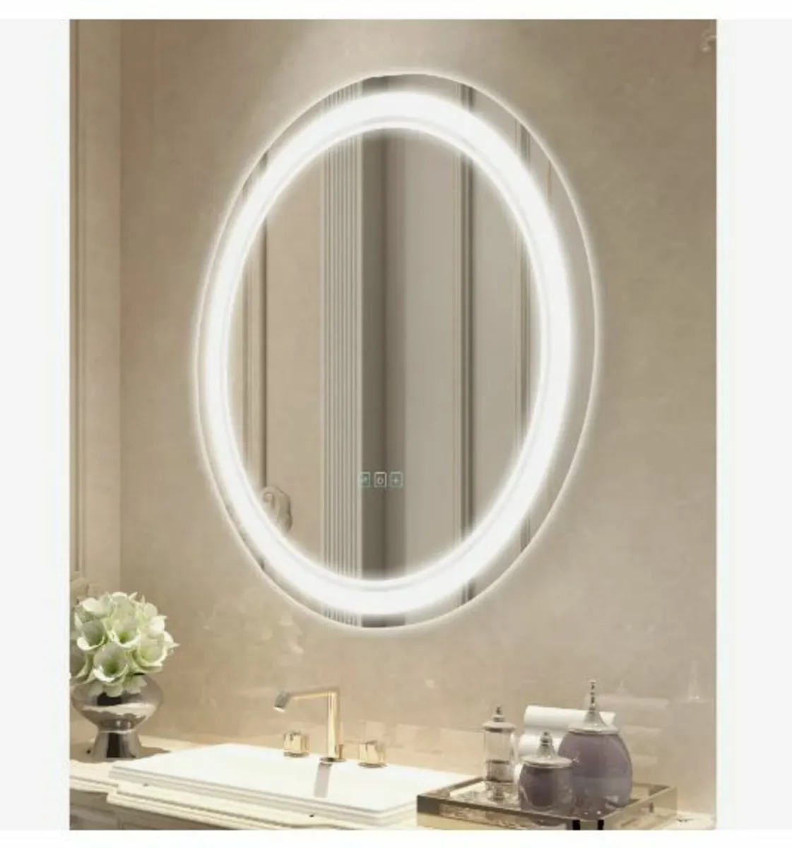 LED Bathroom Mirror, 60 cm LED Bathroom - Image 4