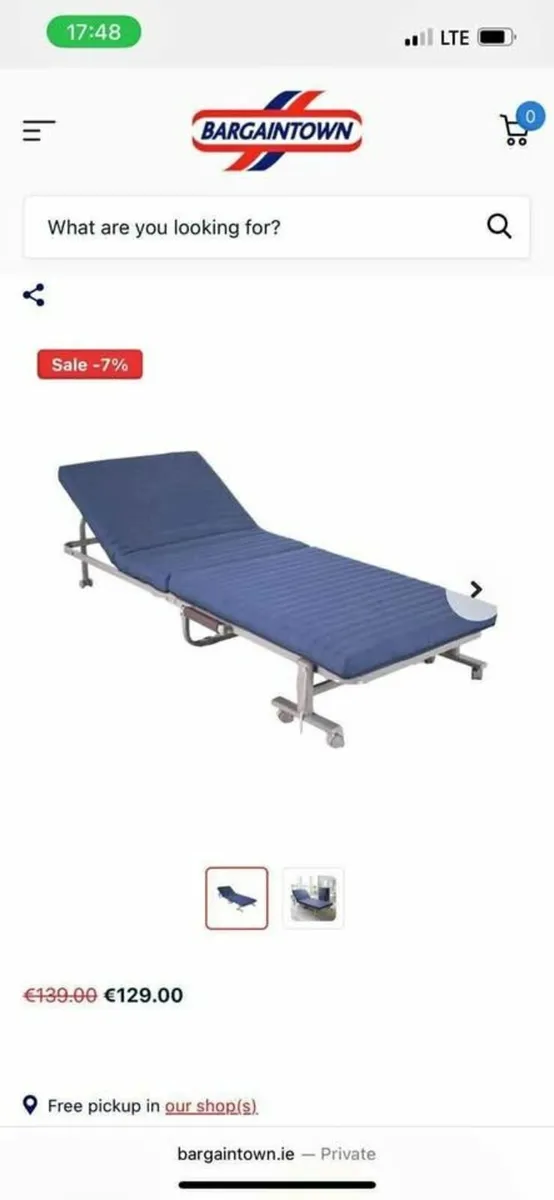 Foldable Bed - Image 1