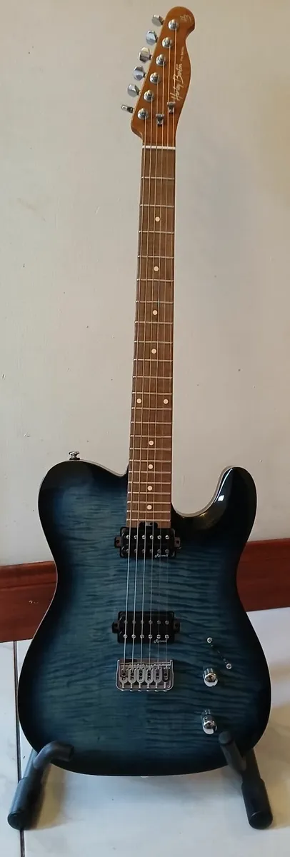 Harley Benton Fusion-T HH HT Roasted FBLB - Image 3