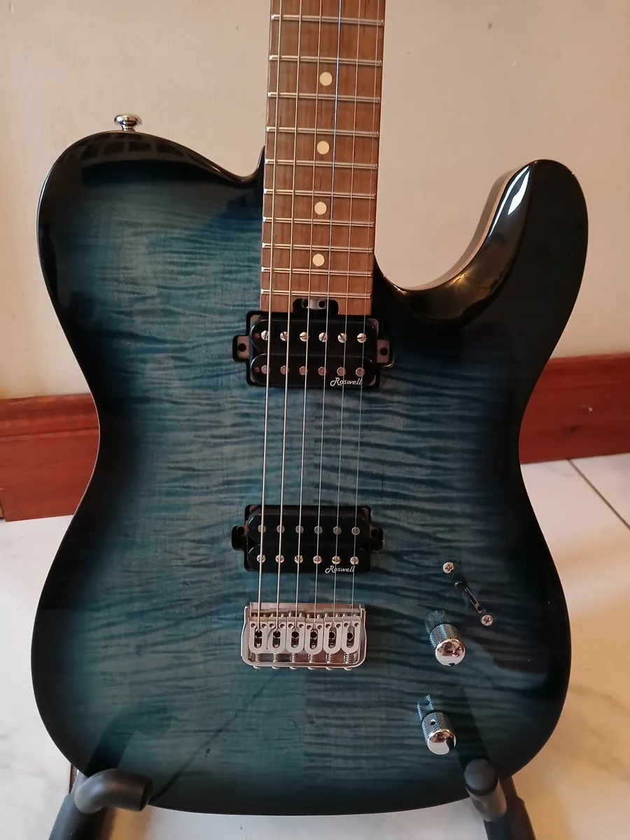 Harley Benton Fusion-T HH HT Roasted FBLB - Image 1