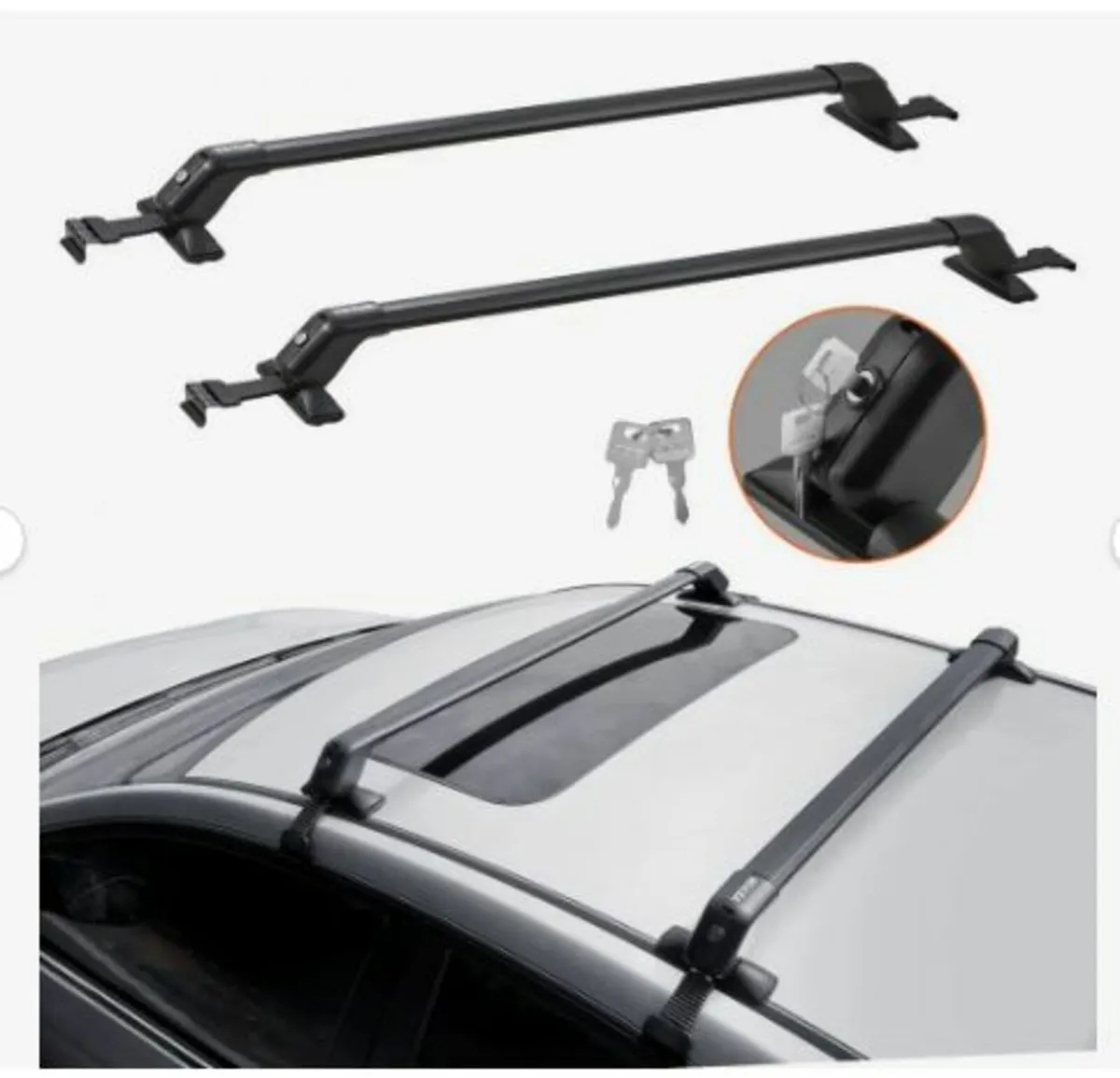 Universal Roof Rack Cross Bars - Image 1