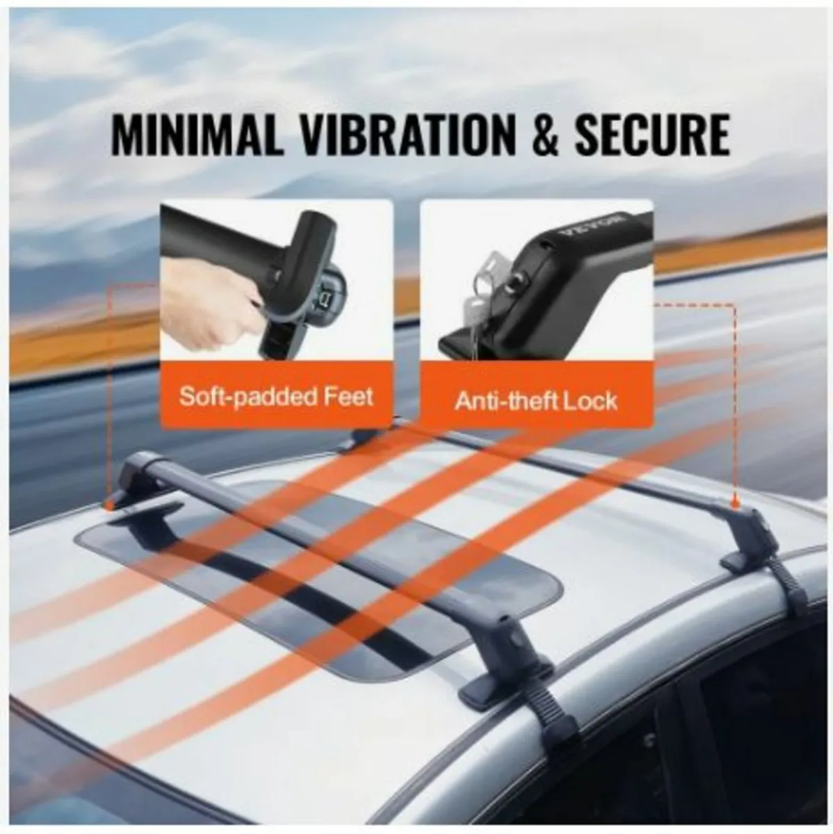 Universal Roof Rack Cross Bars - Image 4
