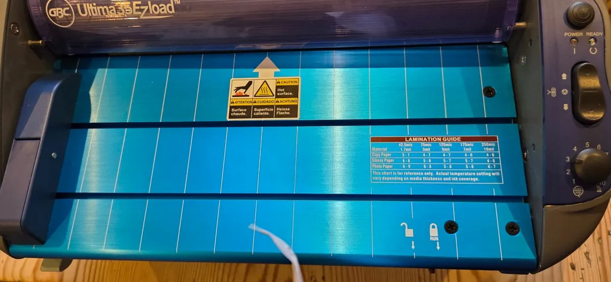 Gbc ultima 35 ez load double sided laminater - Image 4
