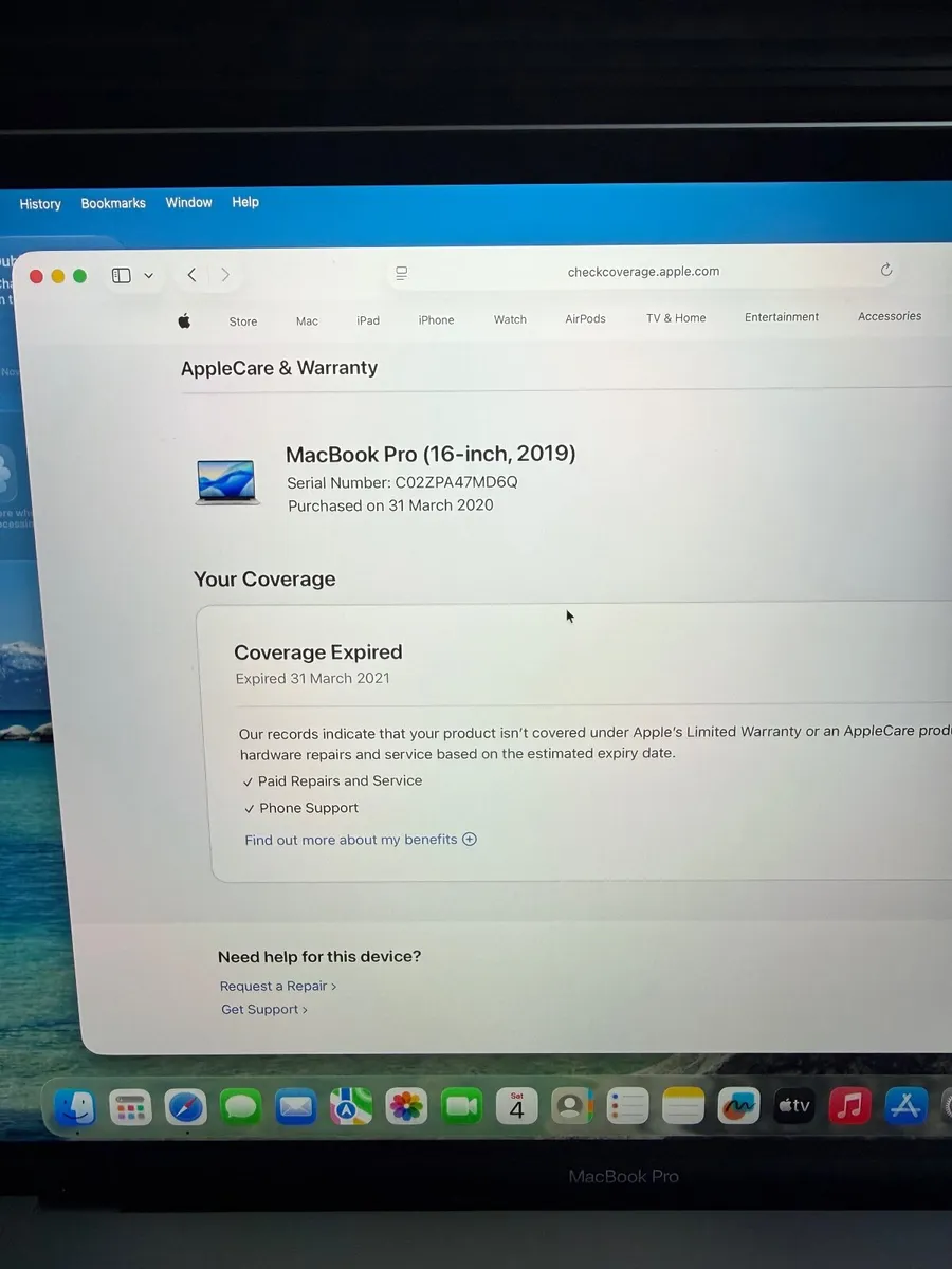 MacBook Pro 16 2020 i9/16GB/1TBSSD/176c - Image 2