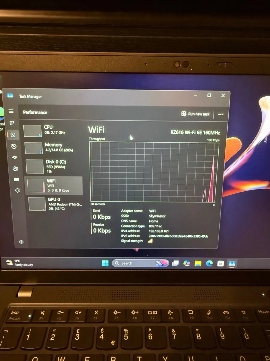 Lenovo ThinkPad L14 Gen4 Laptop 16/256GB/FHD - Image 4
