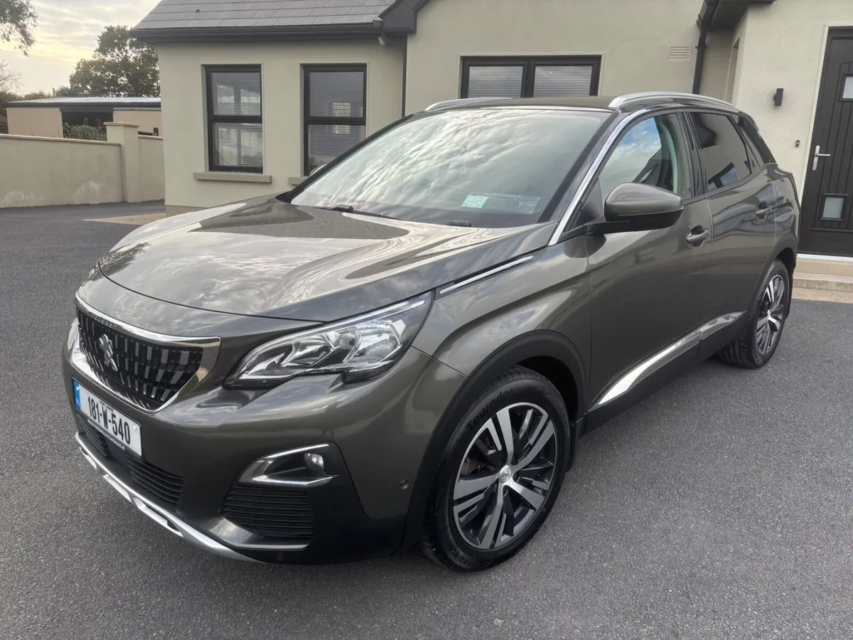 2018 Peugeot 3008 Allure 1.6 DSL 119KMS NCT 01/28 - Image 2