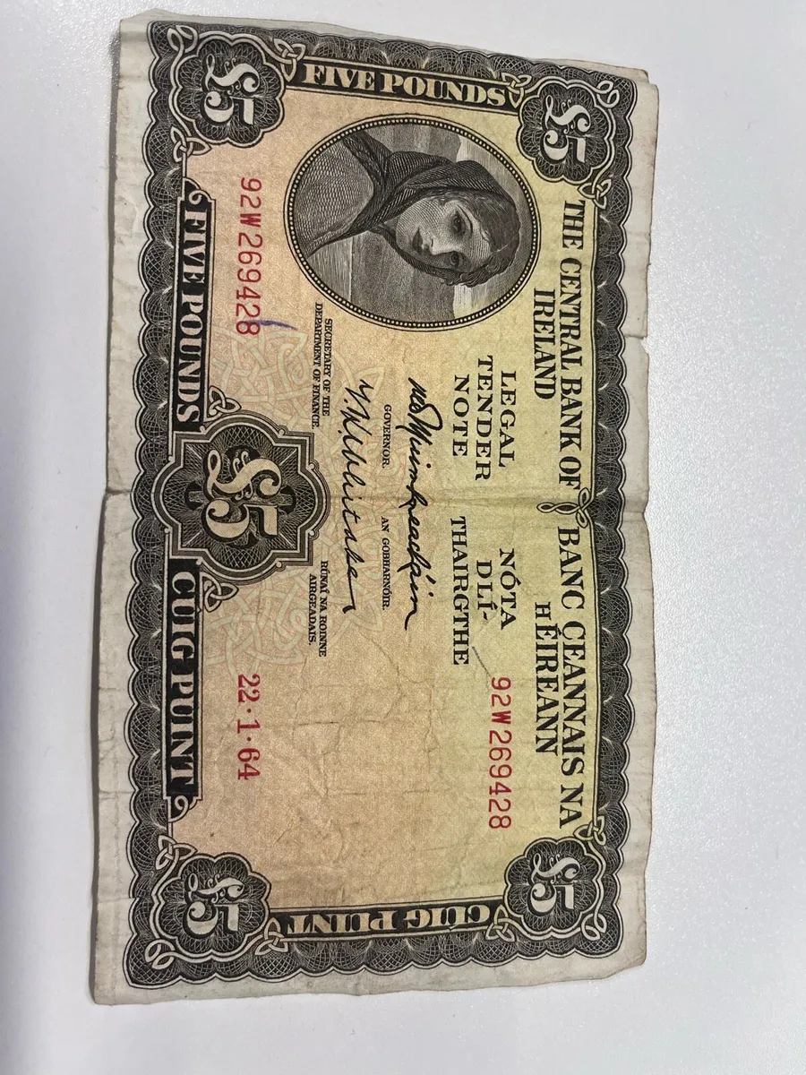Irish bank note - Image 1