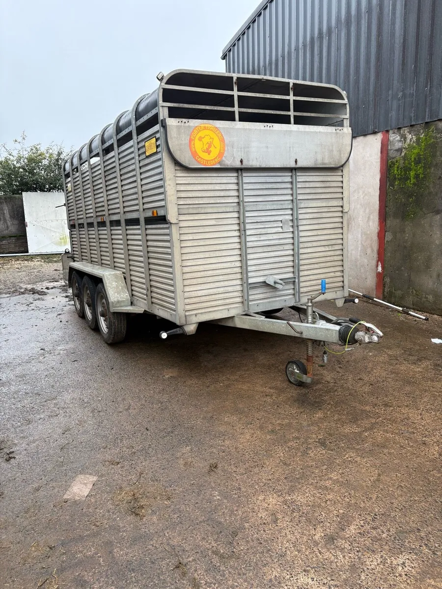 14x6 porter livestock cattle trailer 2019 - Image 1