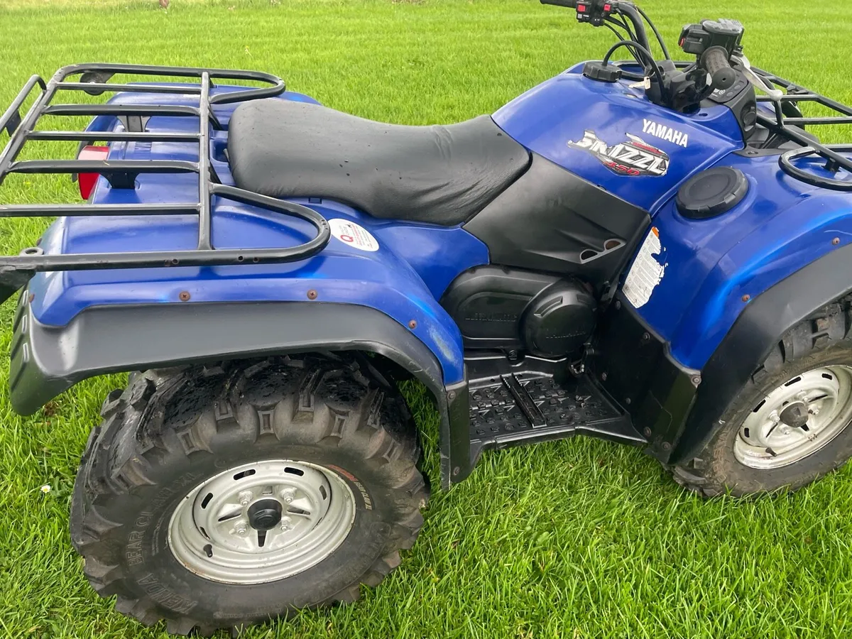 450 cc Yamaha Grizzley - Image 4