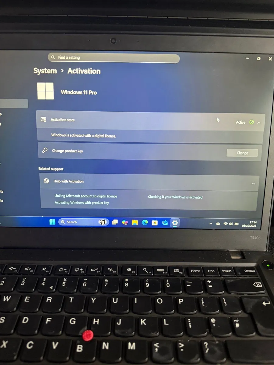 Lenovo ThinkPad T440s Laptop i5/8GB/256SSD/FHD - Image 4