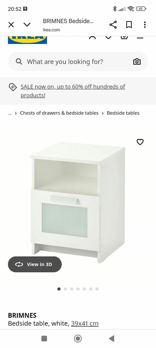 Bedside locker - Image 2
