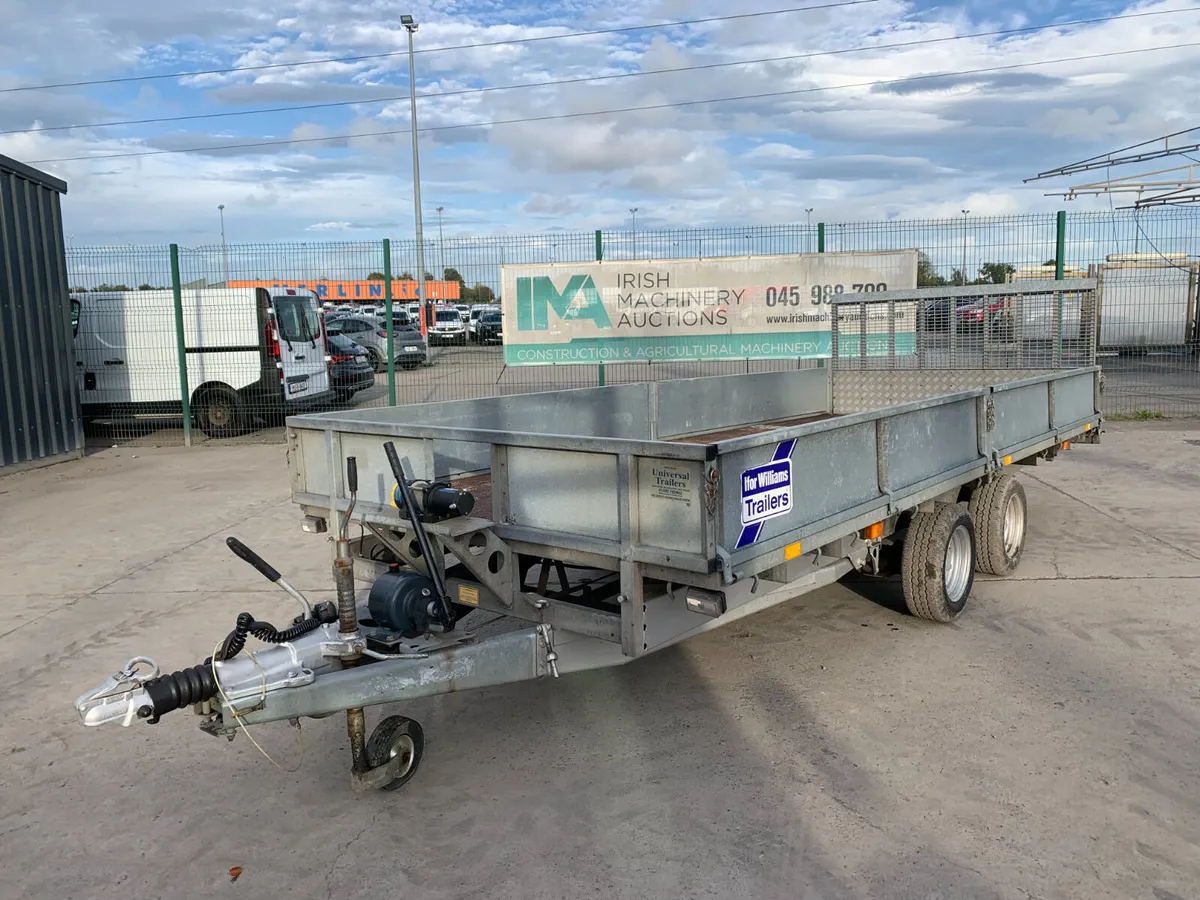 BID ONLINE NOW - IFOR WILLIAMS CT166G TILT BED TRA - Image 1