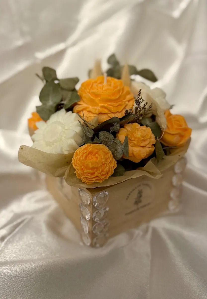 Candle flowers bouquets - Image 3