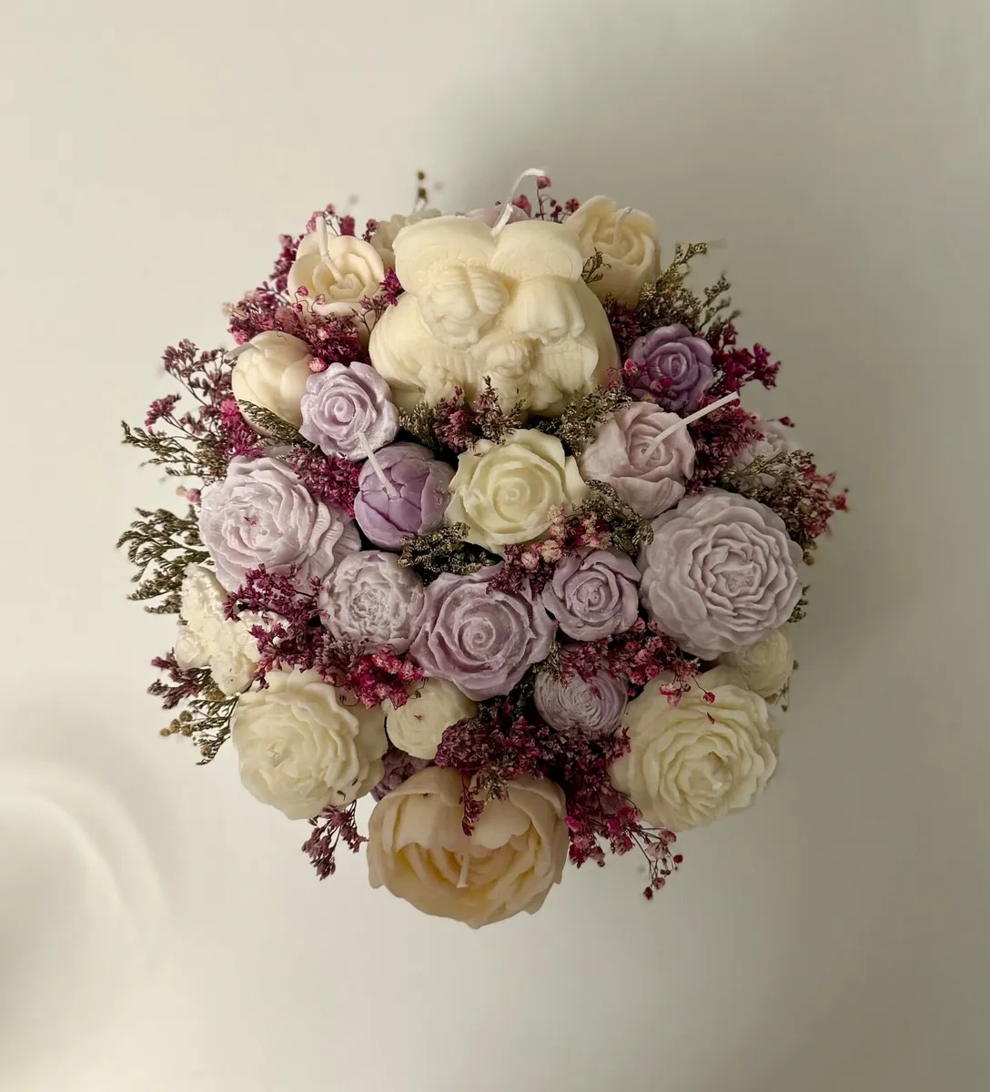 Candle flowers bouquets - Image 4
