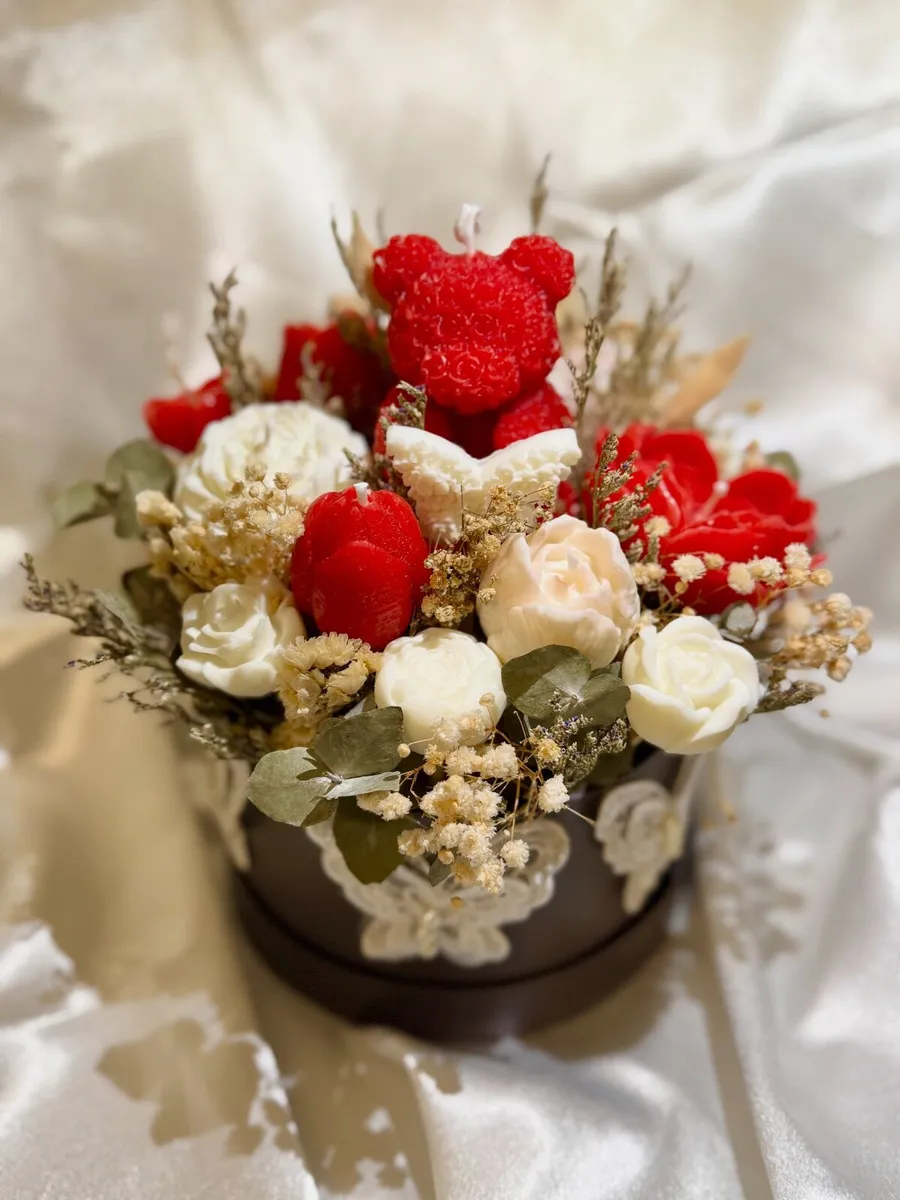 Candle flowers bouquets - Image 1