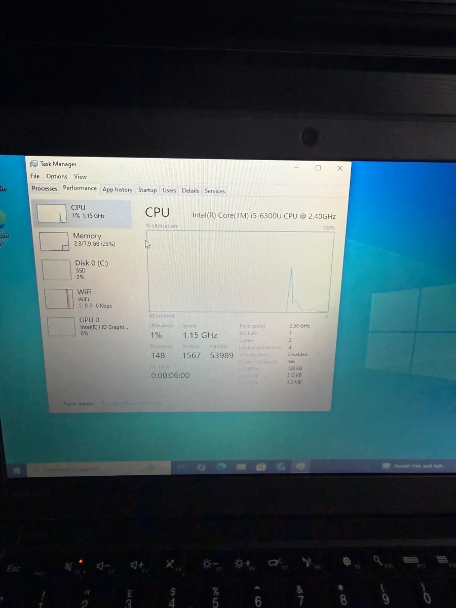 Lenovo X260 Laptop i5/8GB/256SSD - Image 2
