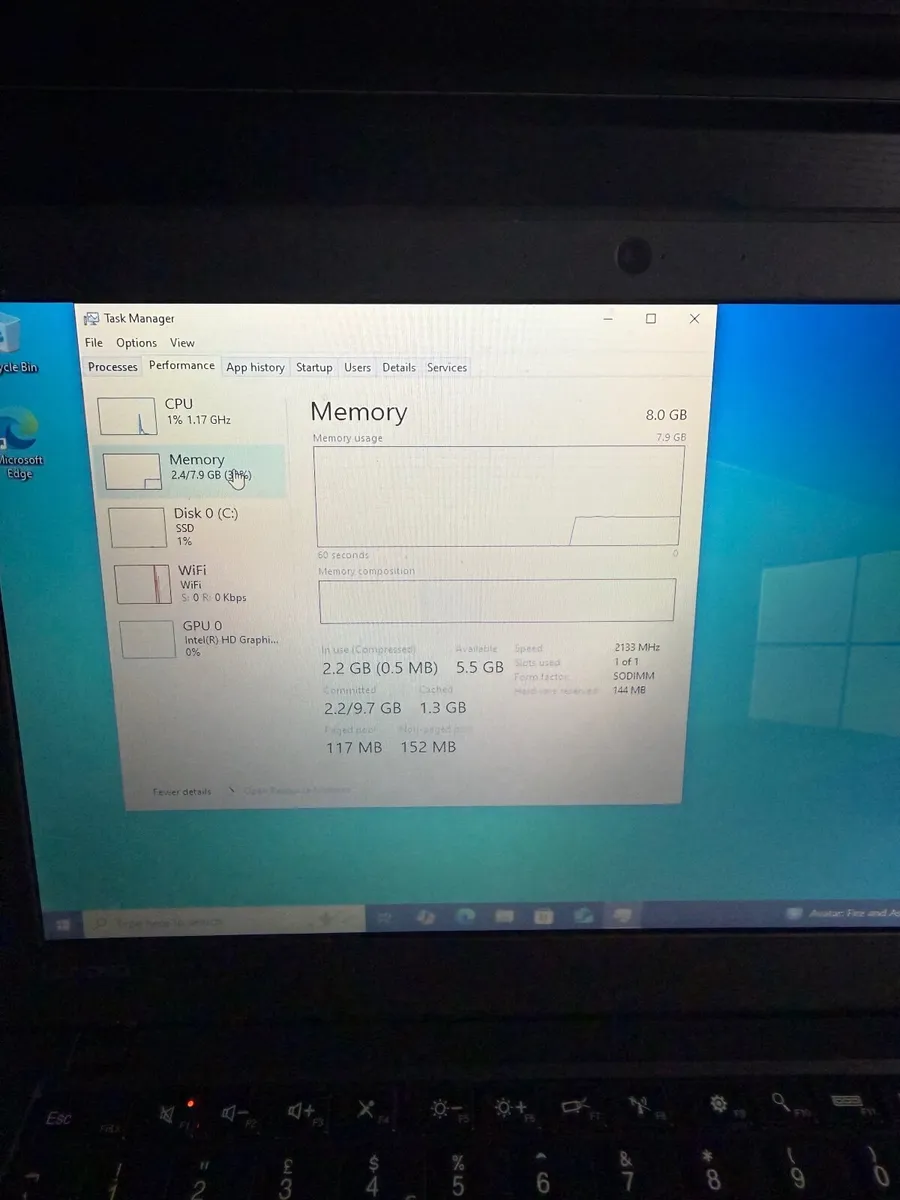 Lenovo X260 Laptop i5/8GB/256SSD - Image 3