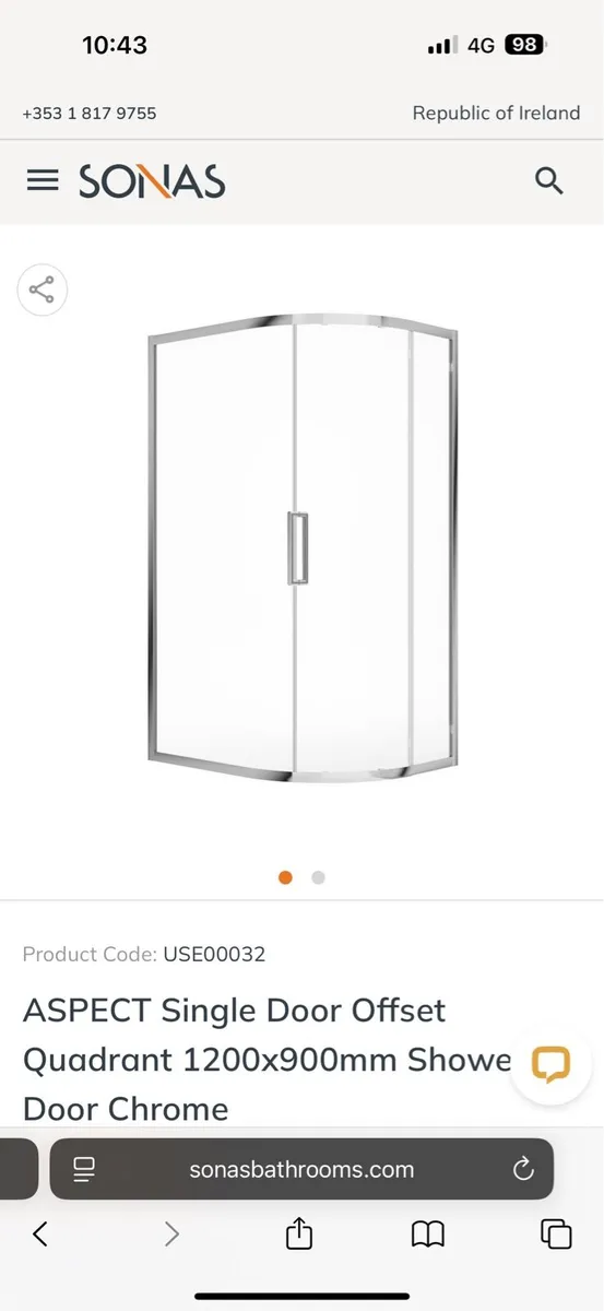 Shower Door - Image 1