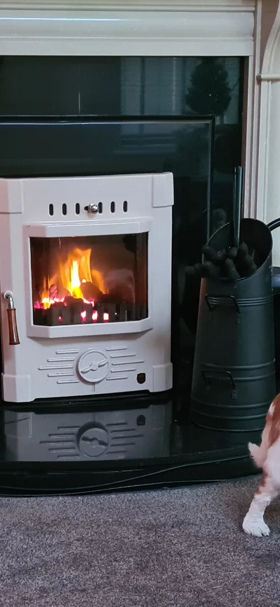 Mulberry stoker enamel insert stove