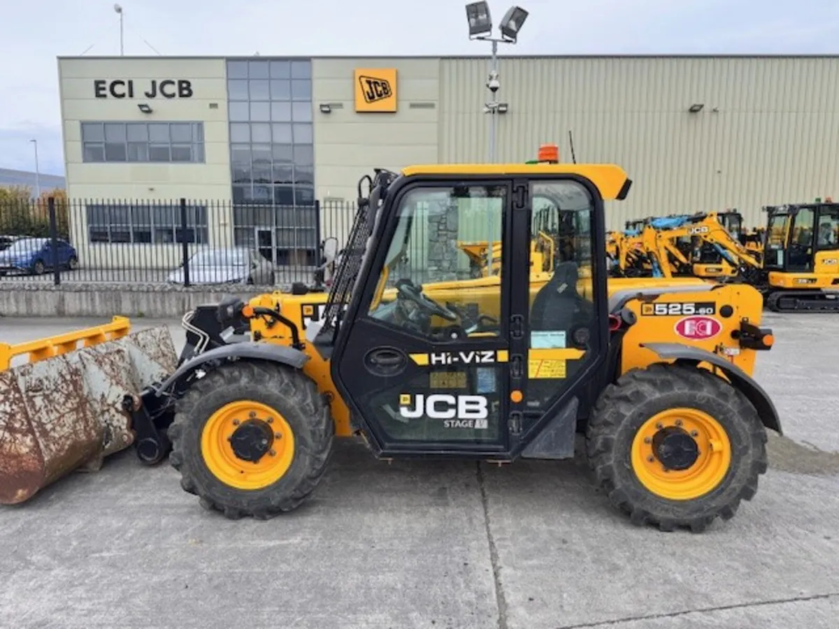 2023 JCB 525-60 TELEHANDLER, 532HOURS LOADALL - Image 1