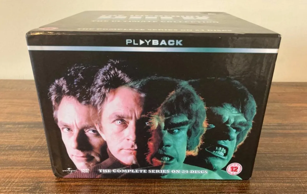 The Incredible Hulk Complete TV Series Dvd Boxset - Image 1